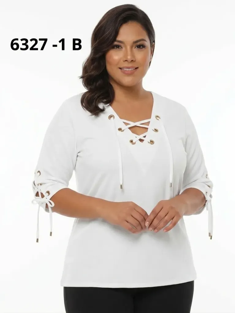 [25063271B18] Blusa Moda Colombiana Bambu