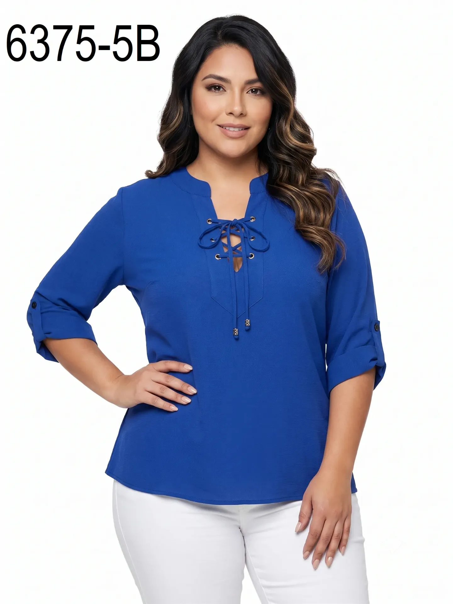 [25063755B18] Blusa Moda Colombiana Bambu
