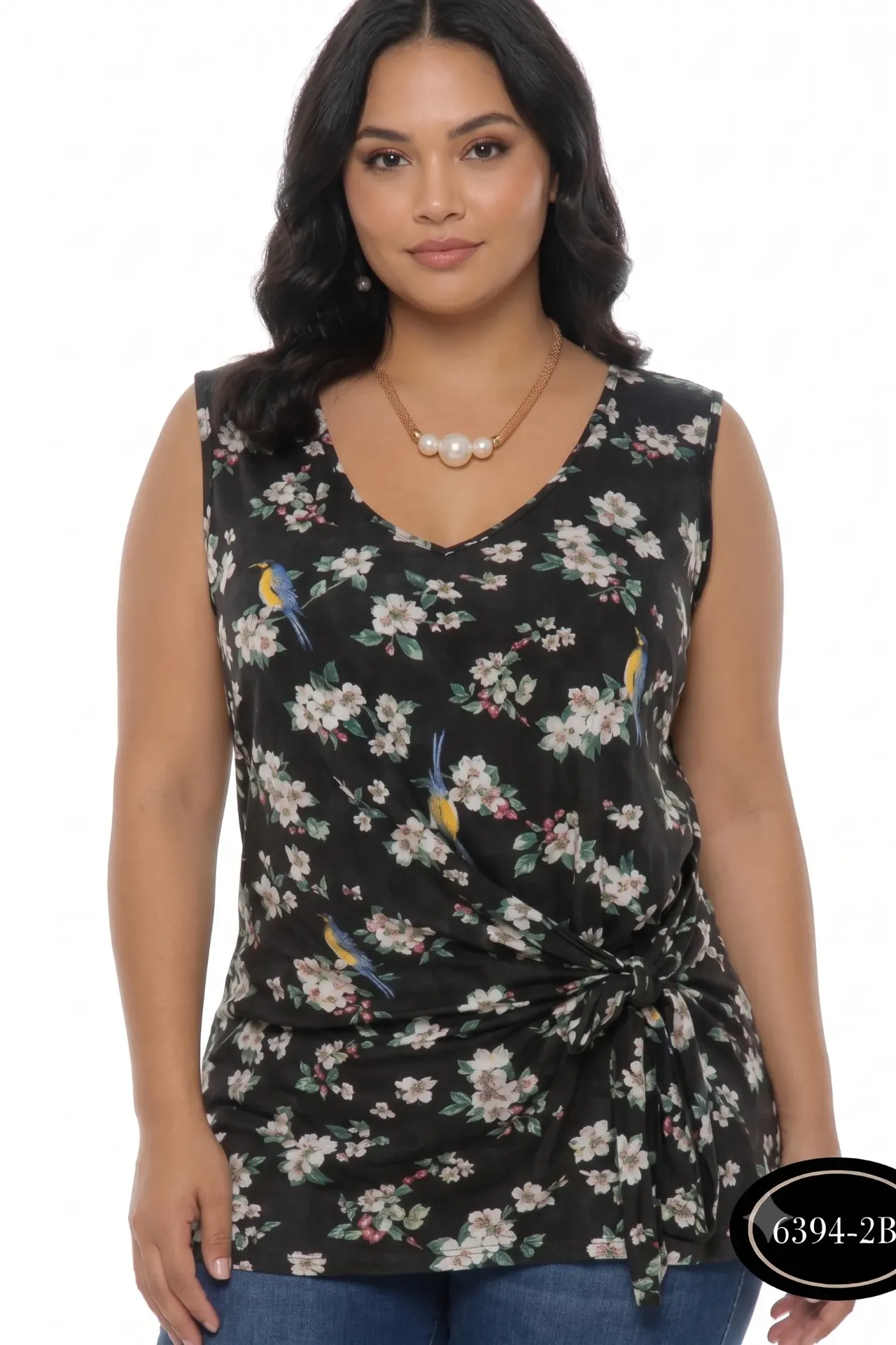 [25063942B18] Blusa Moda Colombiana Bambu