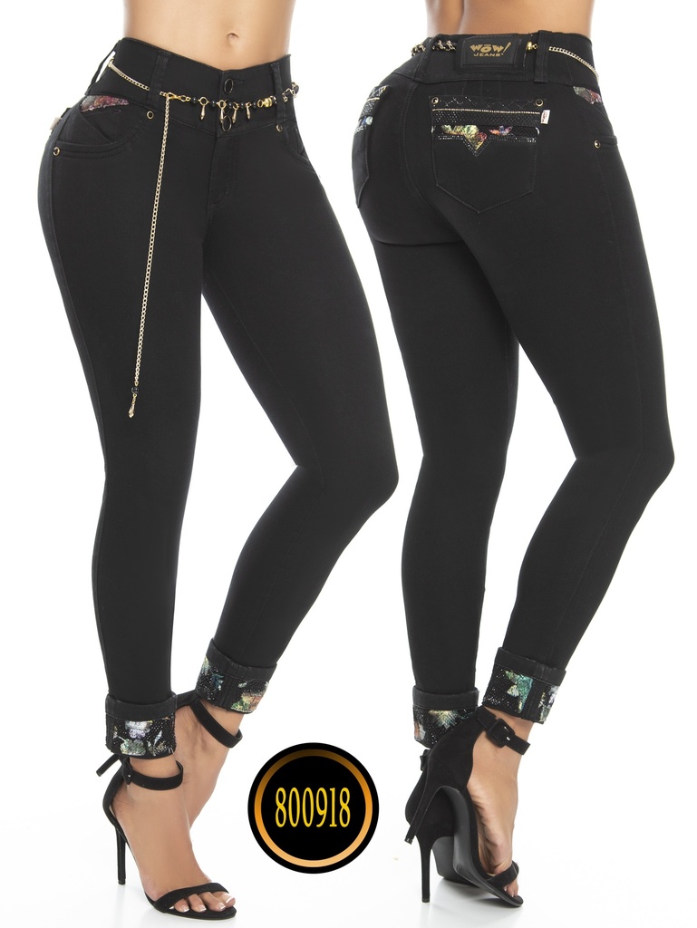 [243800918W01] Jeans Levantacola Colombianos Wow