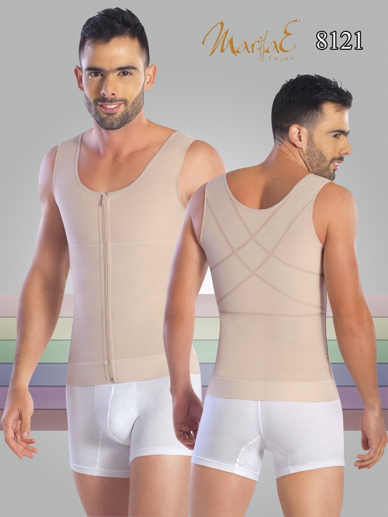 [1108121XS02] Camisilla Hombre Forrada Con Cierre 