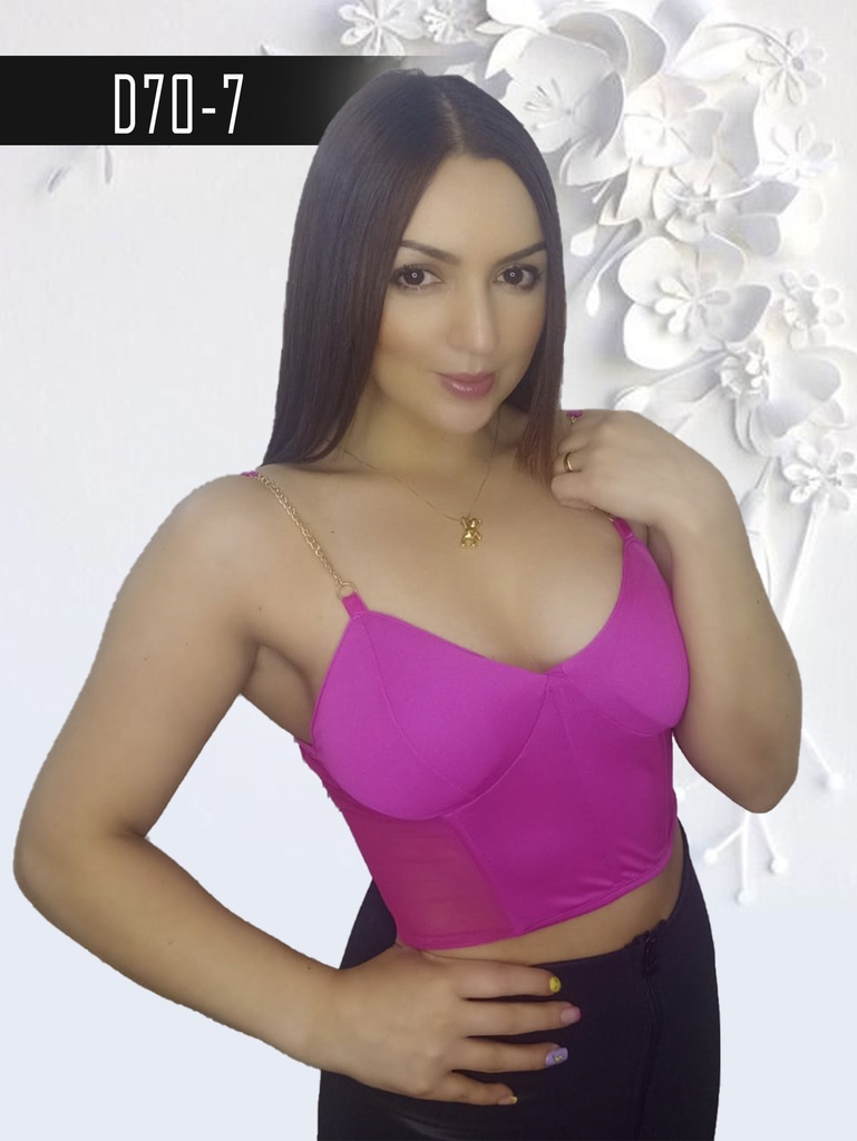 [339D707] Blusa Diamond Fucsia