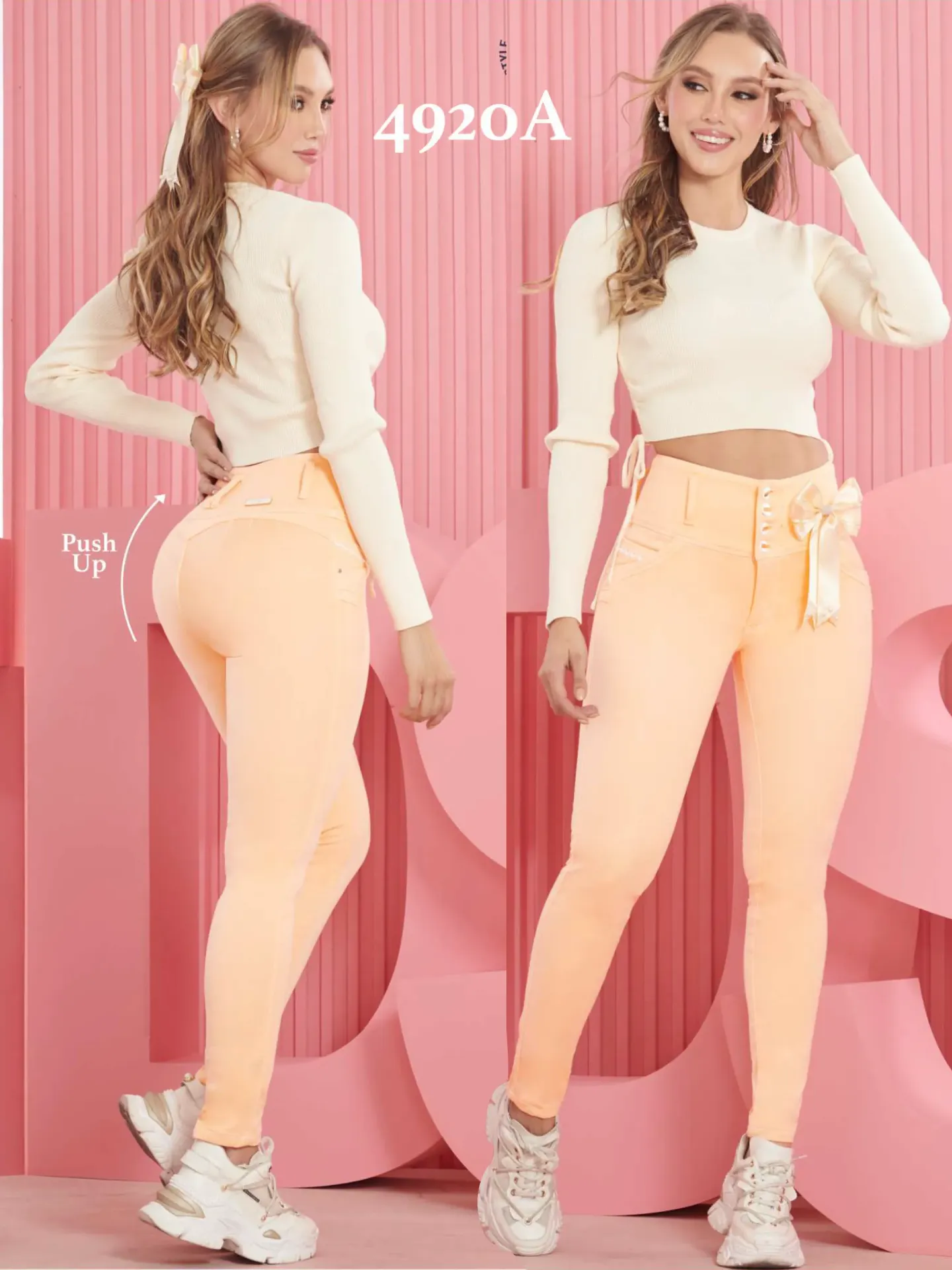 [2884920A03] Jeans Levantacola Colombiano