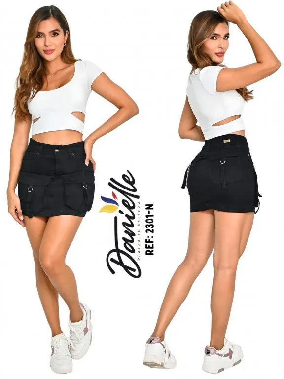Falda Levantacola Colombiano