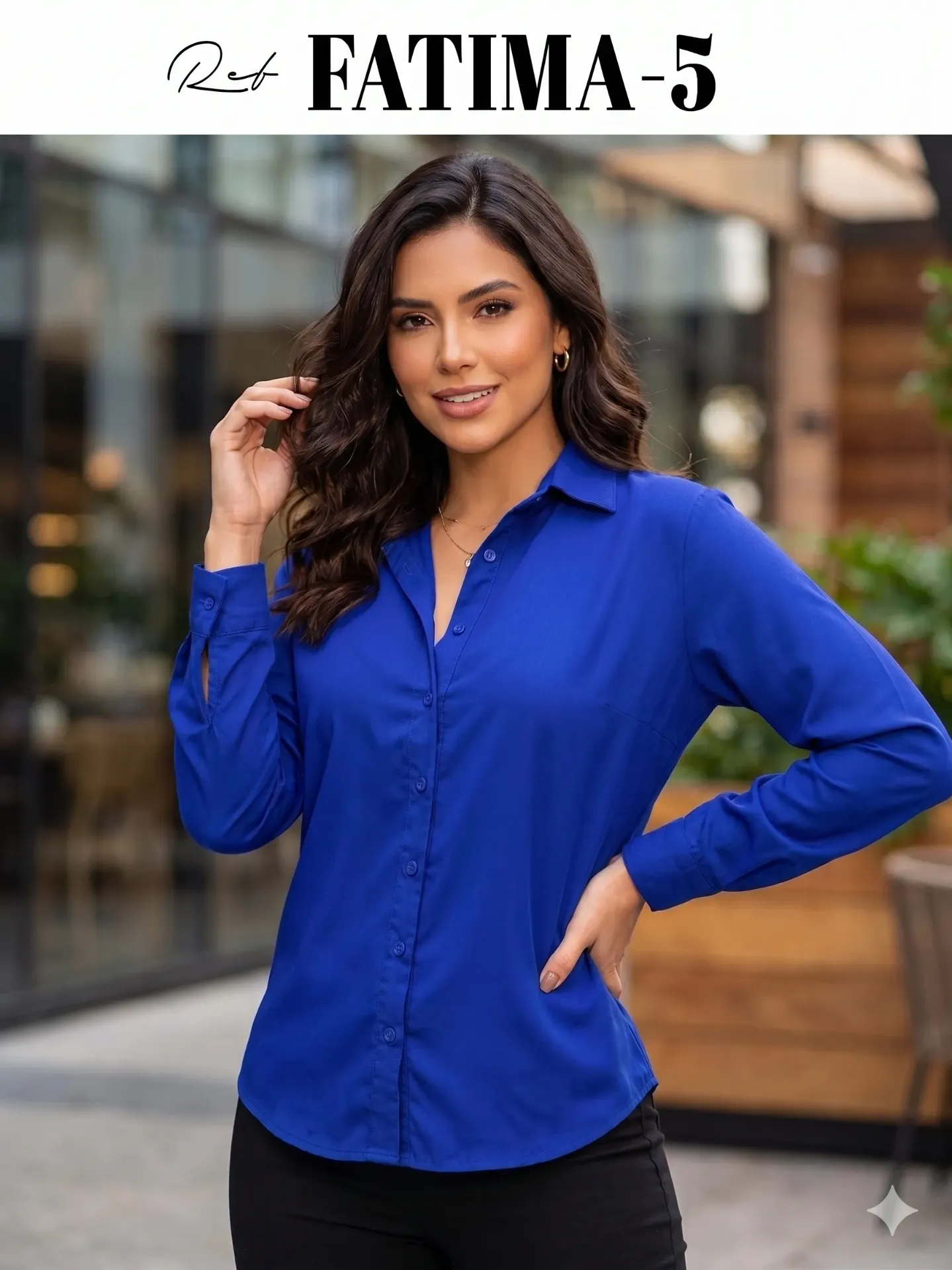 [372FATIMA5] Blusa Moda Colombiana