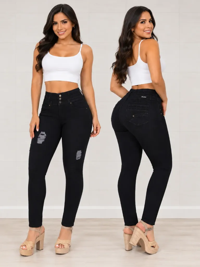 [37625105] Jeans Levantacola Colombiano