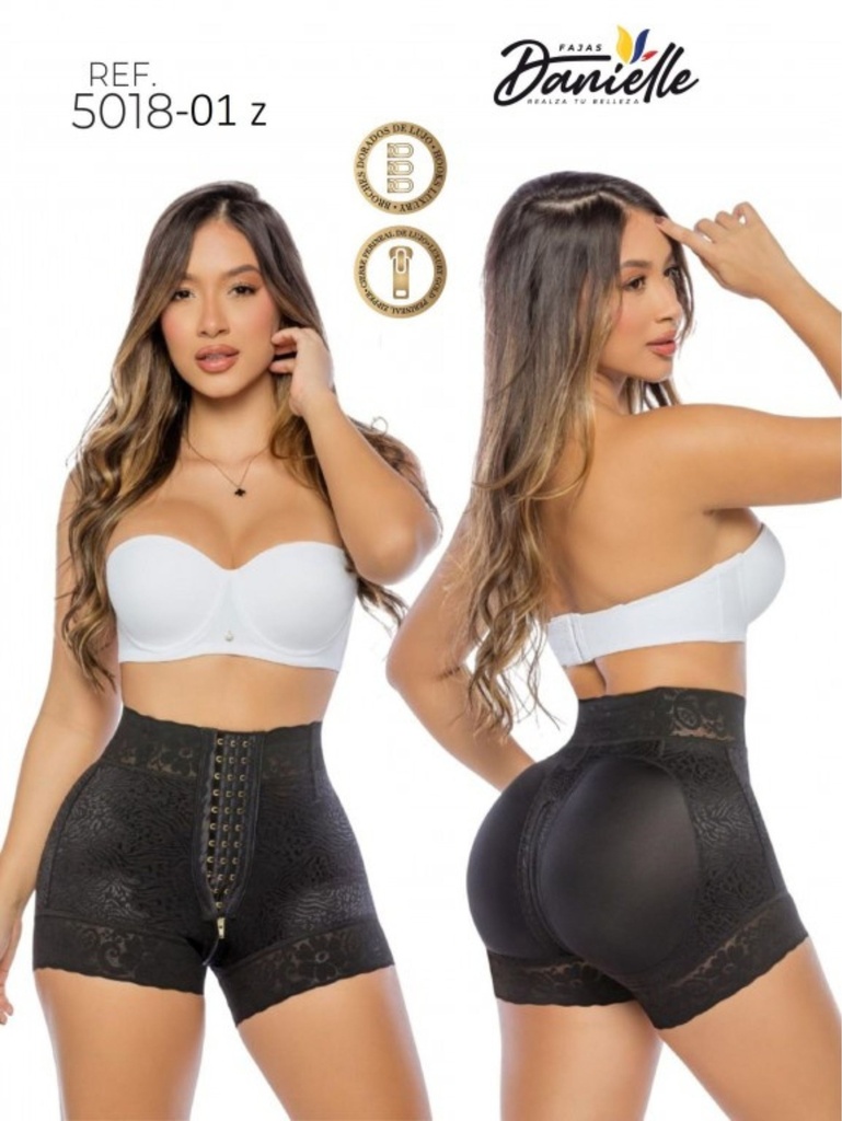 Women's Black Butt Lift High Waist Shaper Shapewear Body Shaper 5018-01Z