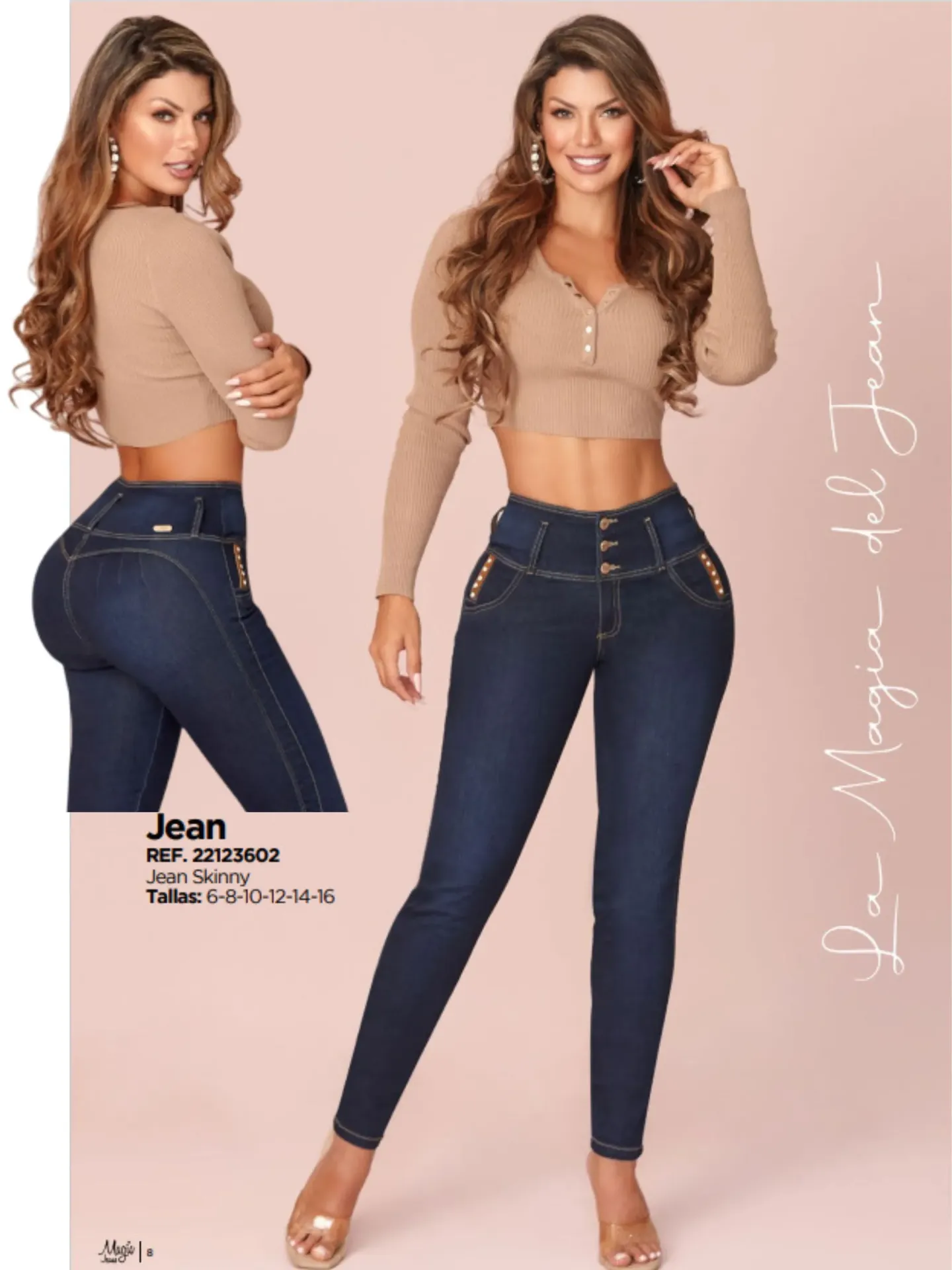 Jeans Levantacola Colombiano