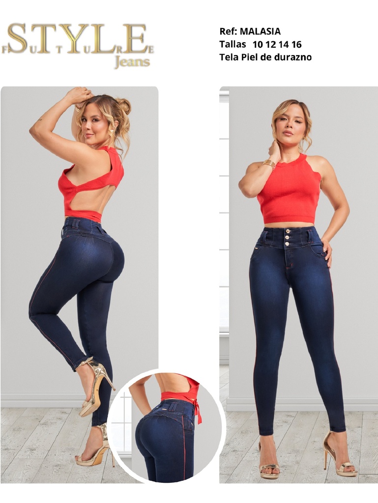 [321MALASIA05] Jeans Levantacola Colombiano