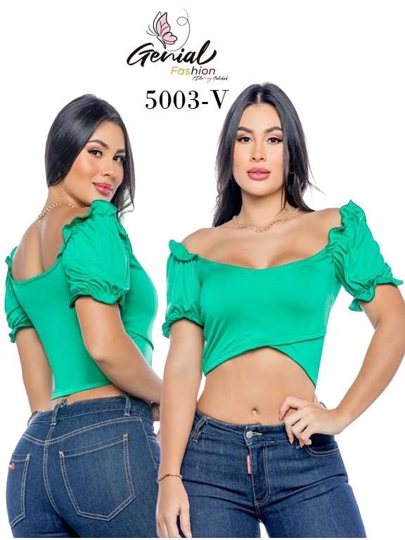 [1095003VS] Blusa Moda Colombiana (S)