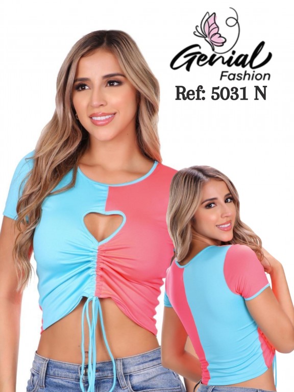 [1095031NS] Blusa Moda Colombiana (S)