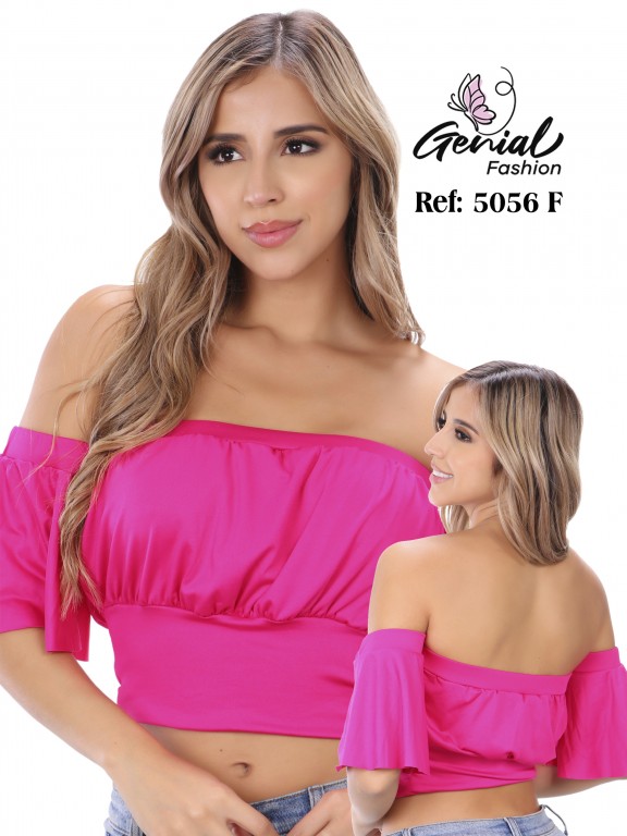 [1095056FL] Blusa Moda Colombiana (L)