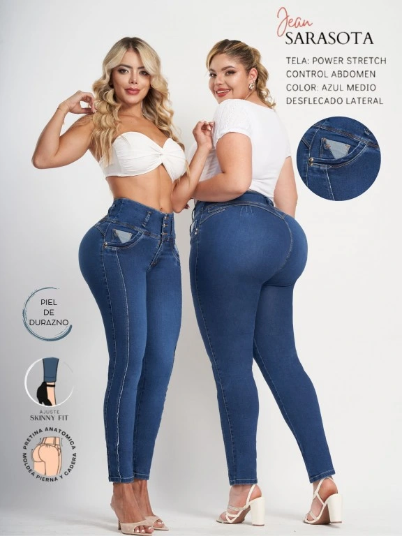 [300SARASOTA03] Colombian Butt lifting Jean (3)