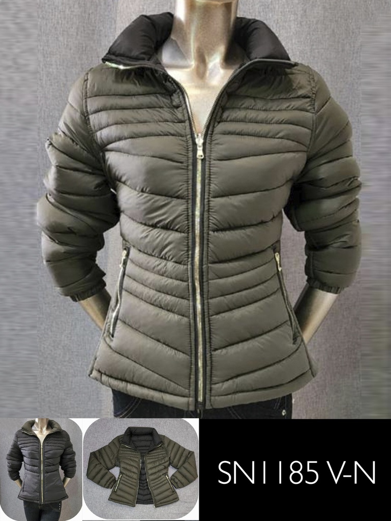[315SN1185VNS] Women's Olive Green Puffer Jacket Jacket SN1185V-N (S)