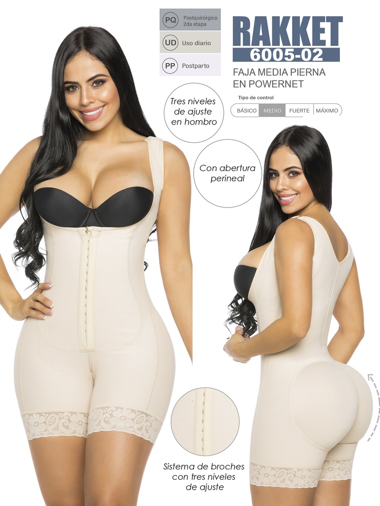 [3186005S02] Faja Media pierna Zona Termica Abdominal (S)