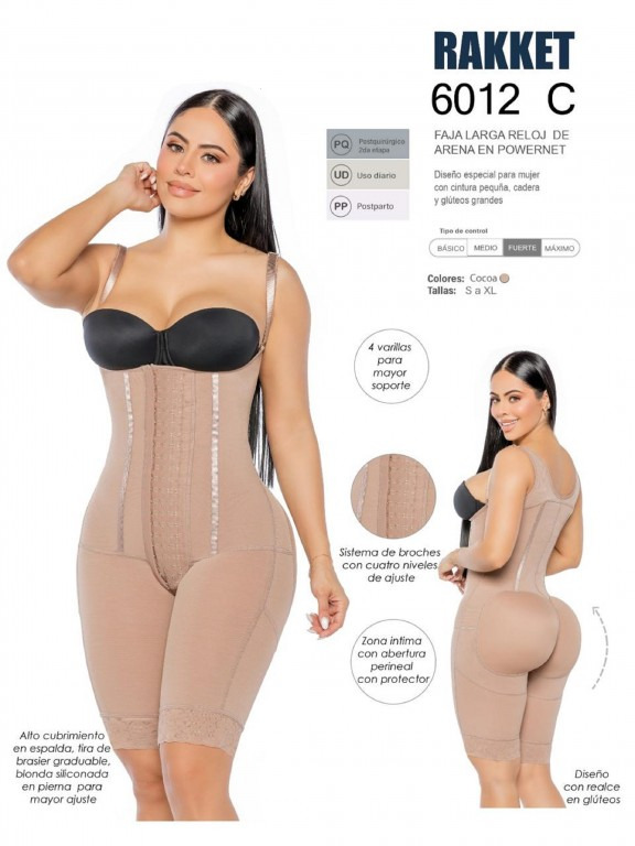[3186012M03] Faja Larga Reloj de Arena en Powernet (M)