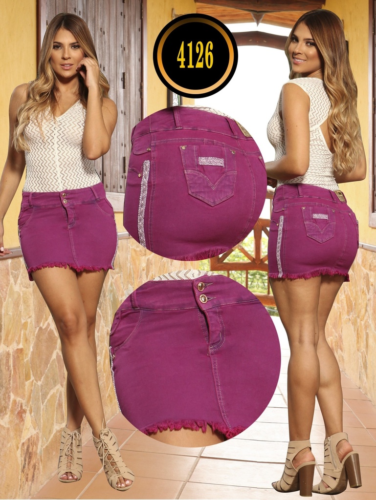 [5024126CK01] Falda Levantacola Colombiano Cokette