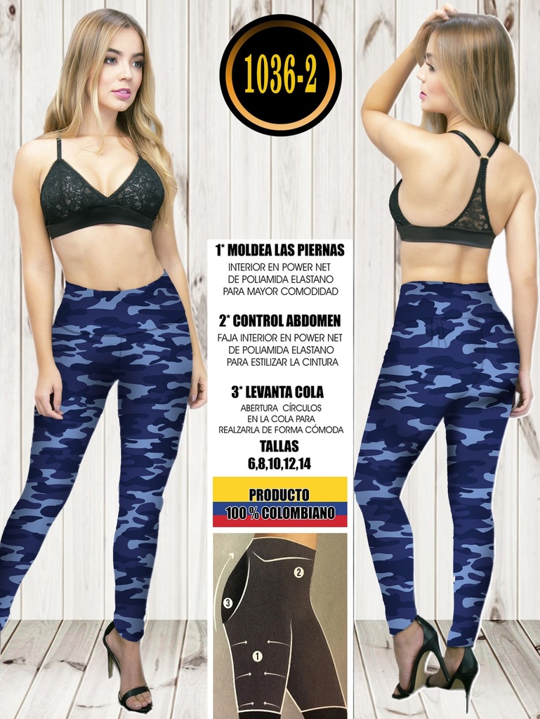 [1071036201] Leggins Levantacola Colombiano 
