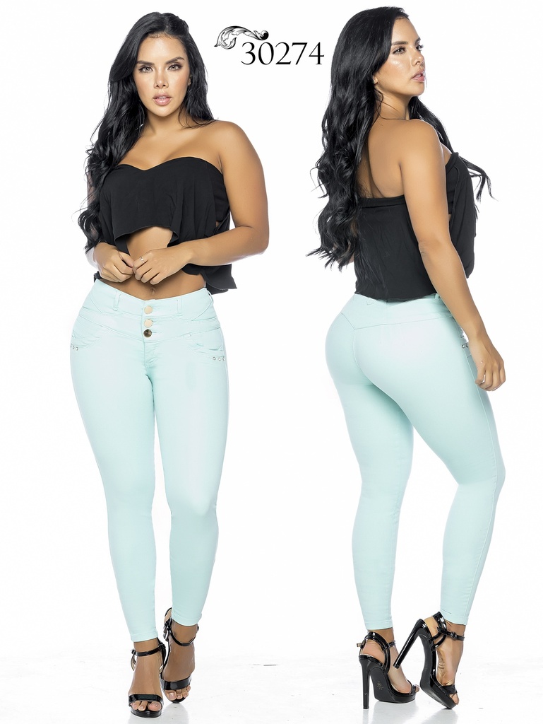 Jeans Levantacola Colombiano