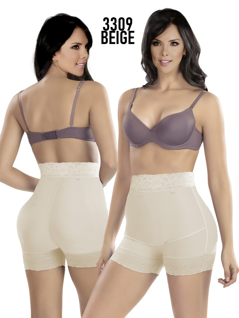 [1373309XXL16] Faja Colombiana  Short Powernet Thaxx
