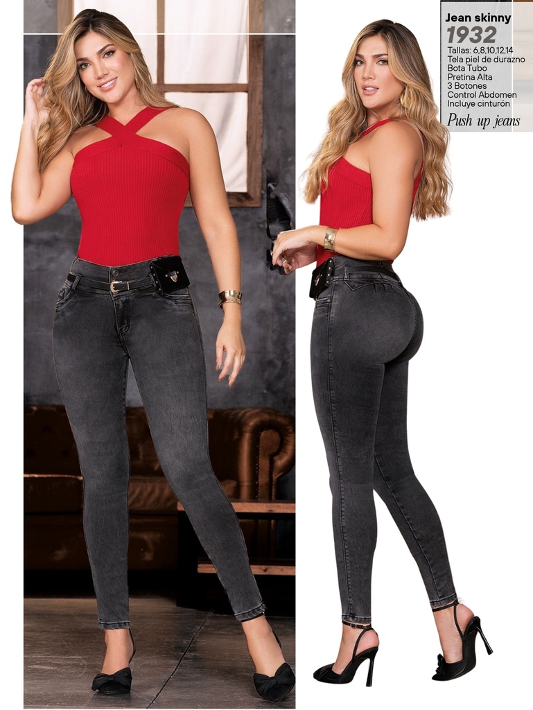 Jeans Levantacola Colombiano