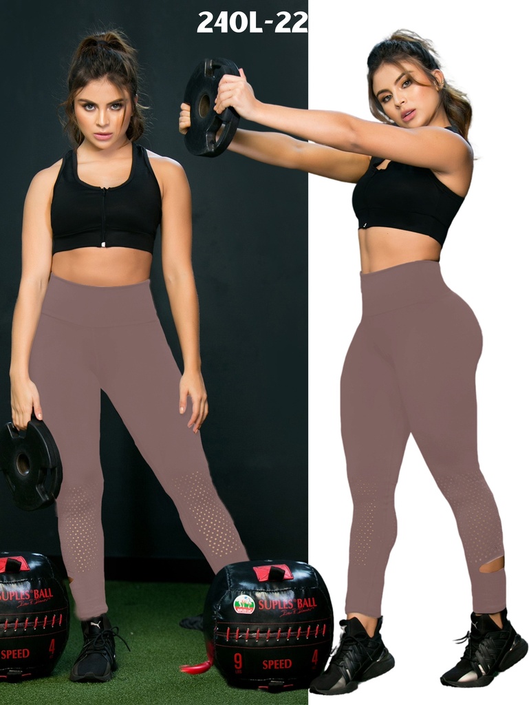 Colombian High Waist Sculpting Leggings – Activewear, Mocha