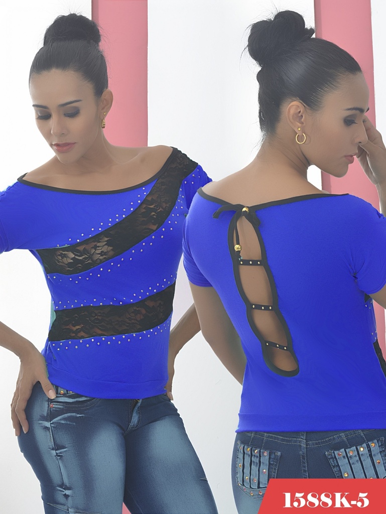 [23315885L] Blusa Moda Colombiana Kpriccio 