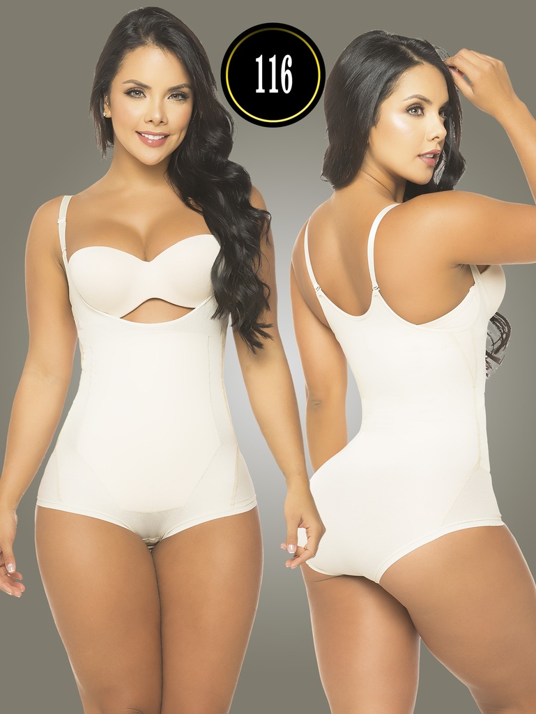Body Faja Cachetero Beige de Látex