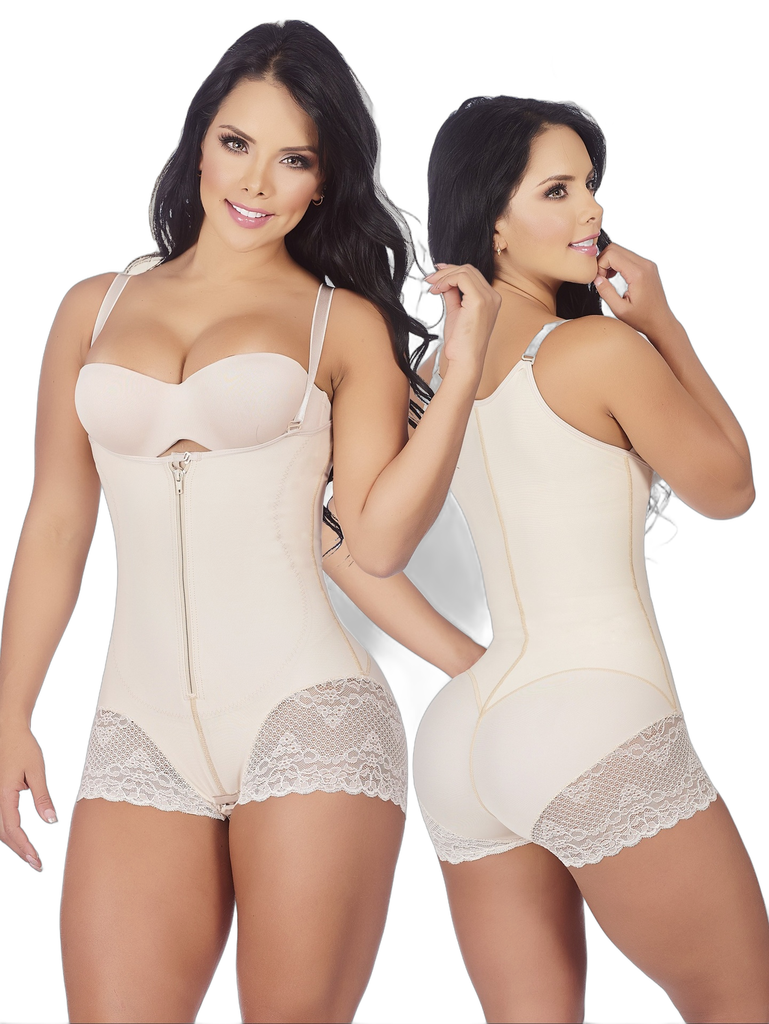 [1373073S16] Butt-Enhancing Girdle with Abdominal Thermal Zone (S)