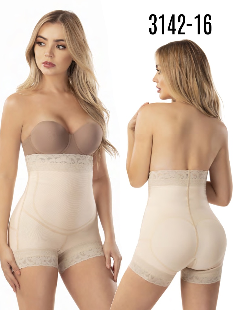 [1373142XXL16] Panty Realza Gluteo Moldea Abdomen (2XL)