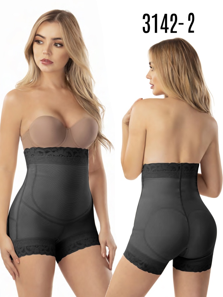 [1373142XXL2] Panty Realza Gluteo Moldea Abdomen (2XL)