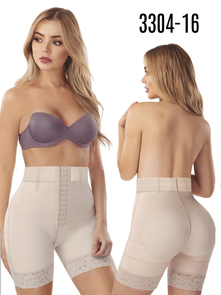 [1373304XS16] Faja Colombiana  Short Powernet Thaxx (XS)