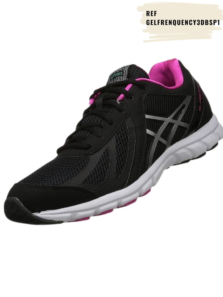 [262GELFRENQUENCY3DBSP1-7] Tenis Gel Frenquency 3(D) Black Silver Pink (7)
