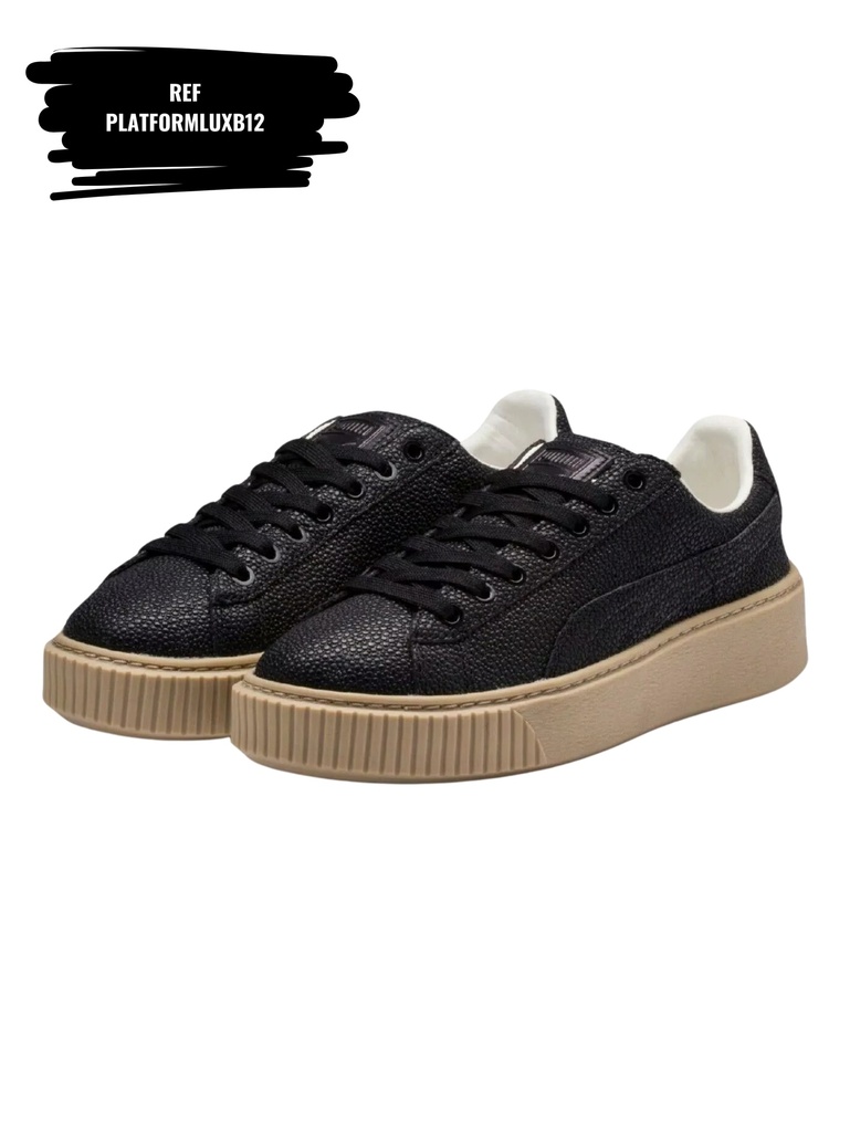 [263PLATFORMLUXB12-7] Platform Lux Black Sneakers (7)