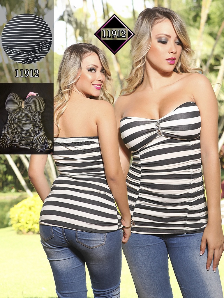 [24011912] Blusa Moda Fuxia