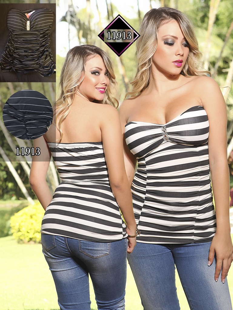 [24011913] Blusa Moda Fuxia