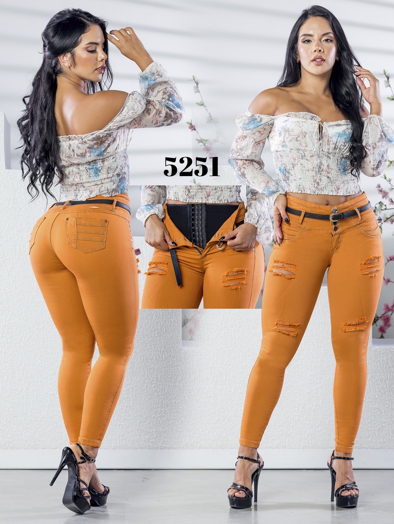 [2675251S01] Jeans Levantacola Colombiano Con Faja  (1)