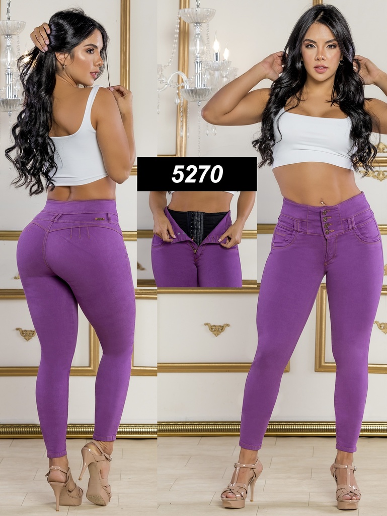 [2675270S01] Jeans Levantacola Colombiano Con Faja  (1)