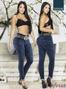 Jeans Levantacola Colombiano Azulle 