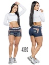 Falda Short Levantacola Colombiano