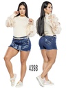 Falda Short Levantacola Colombiano